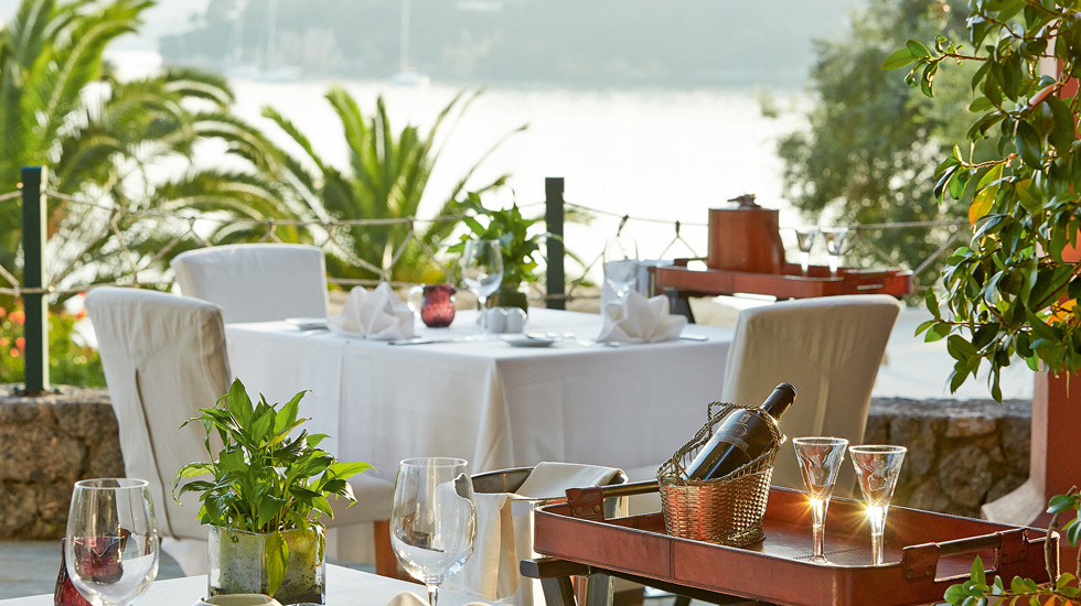 Private Villa Dining Corfu Imperial